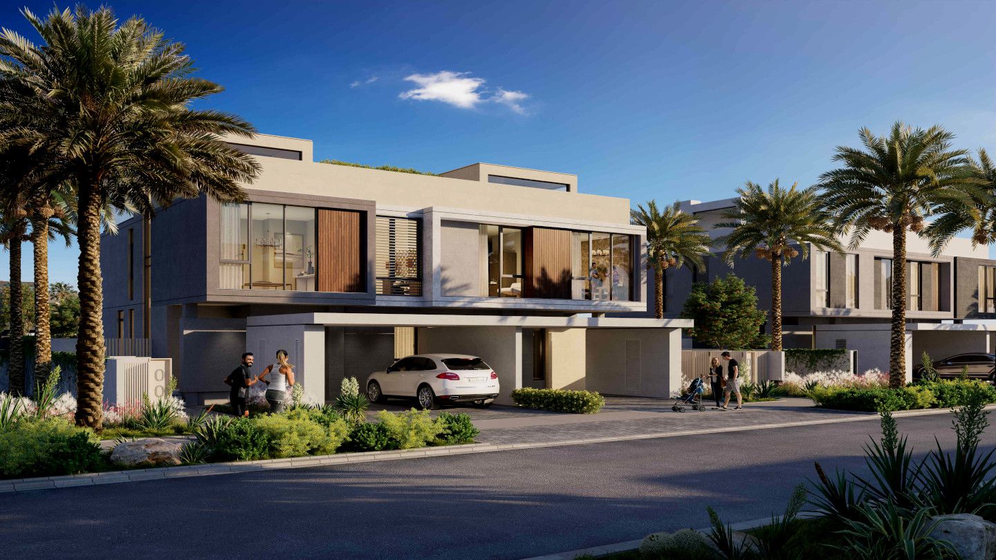 DubaiHillsEstate - Golf Grove_Modern_3BR_type_2_front